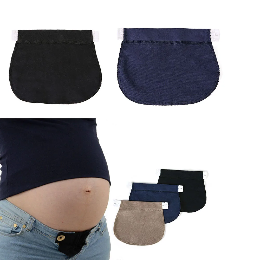 1 Pcs Adjustable Elastic Maternity Pregnancy Waistband Belt  Waist Extender Clothing Pants For Pregnant Sewing Accessories