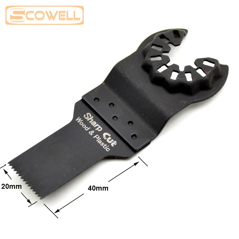 Hojas de sierra oscilantes para cortar madera, herramientas Multimaster reemplazadas, accesorios de bricolaje, 20mm, 8 paquetes