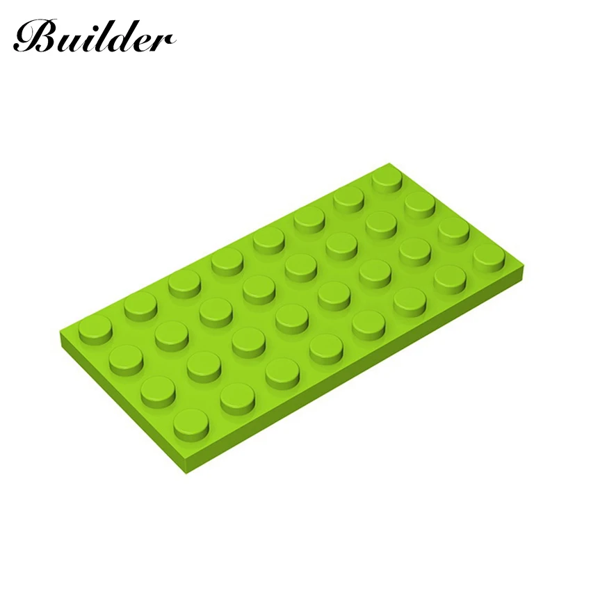 

Little Builder 3035 MOC Thin Figures Bricks 4x8 Dots 10pcs Building Blocks DIY Creative Assembles Particles Toys for Children