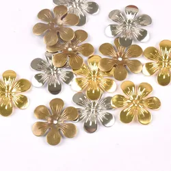Mixed antique Metal Crafts Flowers Connectors Wraps Filigree For Scrapbook DIY Home Decor Embellishments Gift 25mm Yk0762-4