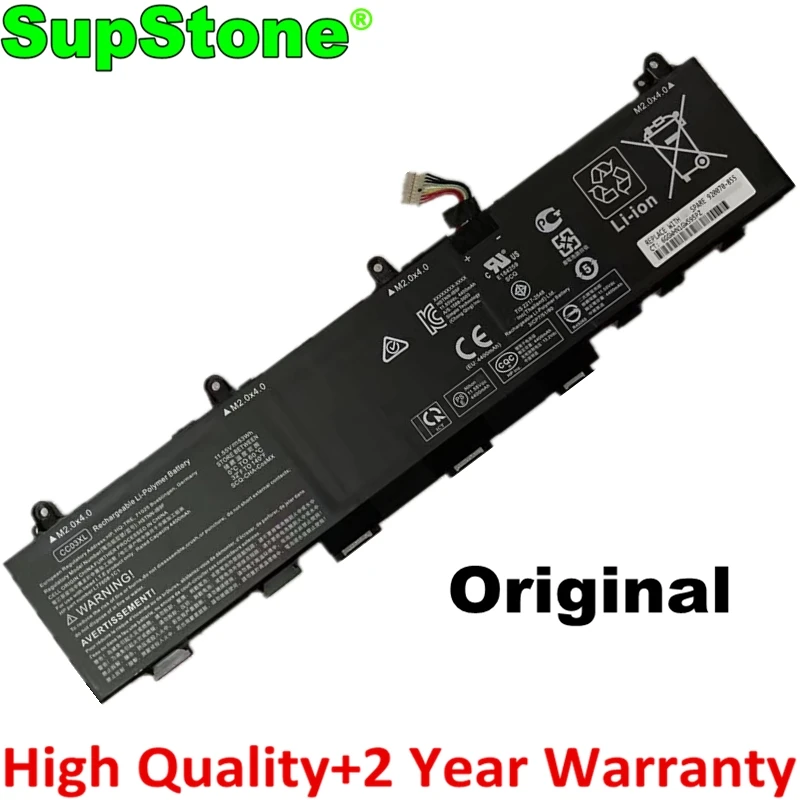 Vagalume Supstone Cc03xl Hstnn-lb8q Bateria para hp Zbook 14 g7 g8 Mt32 Mt46 L776081c1 Elitebook 830 835 840 845 s Probook 635 Aero