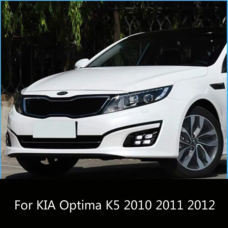 

For KIA Optima K5 2010 2011 2012 1 Pair Car Daytime Running Light Single Color LED Daylight Fog Lamp DRL Car Styling