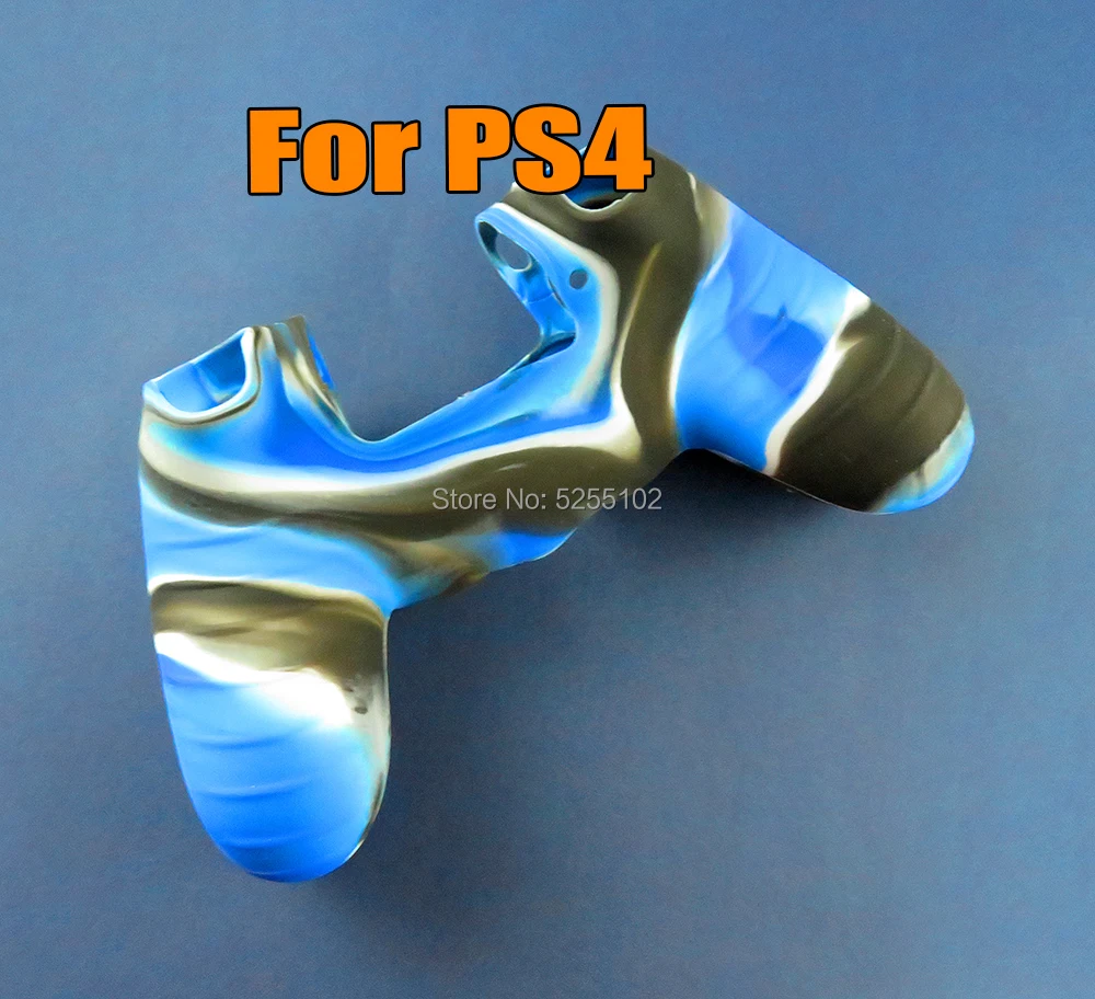 20pcs Soft Silicone Gel Rubber Case Cover For SONY Playstation 4 PS4 Controller Protection Case For PS4 Gamepad