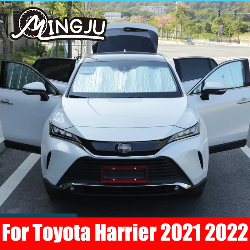 For Toyota Harrier 2022 Car Windshield Sunshades Protector Parasol Auto Front Window Sunshade Covers Car Sun Protector Interior