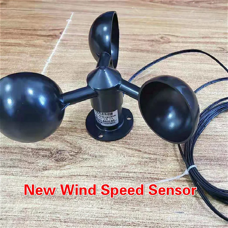 Sensor de Velocidade do Vento Anemômetro Faça Você Mesmo Três Copo tipo Medição de Velocidade do Vento Sensor de Vento Geração de Energia Eólica
