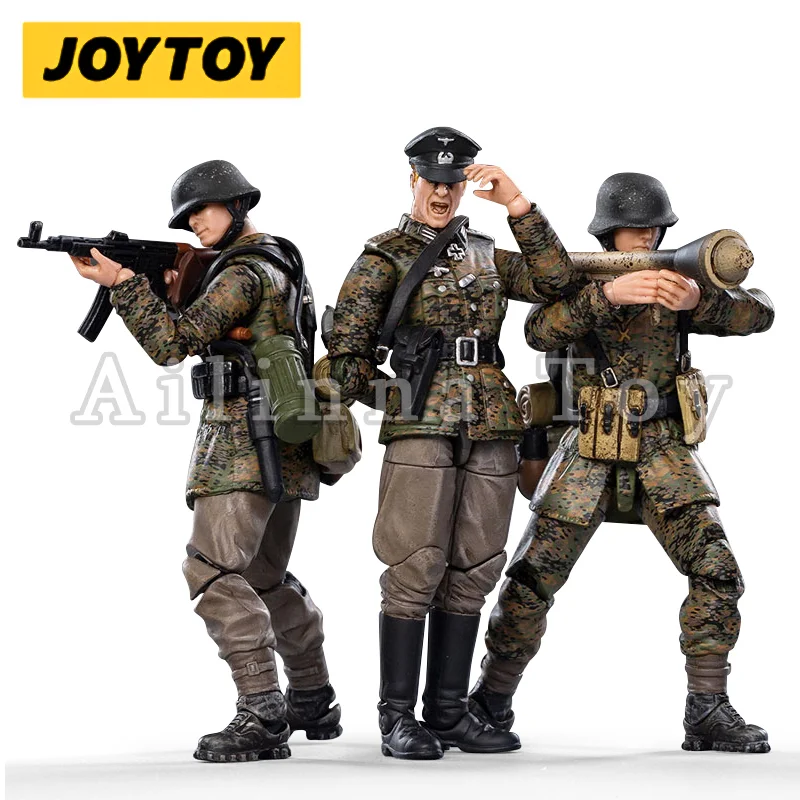 Joytoy boneco de ação 1/18 e 3.75, segunda guerra mundial, alemanha, camuflagem, coleção de anime militar, frete grátis