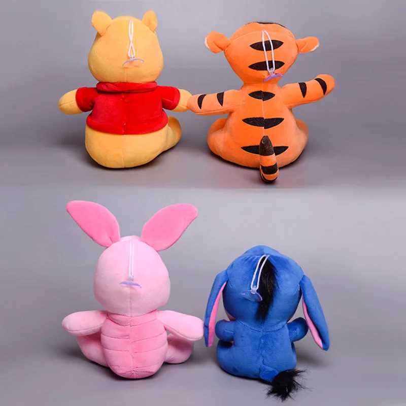 Hundred Acre Wood Disney Winnie The Pooh Plush Toys 20cm Tiger Eeyore And Piglet Cute Dolls For Girls Birthday Gift Small Animal