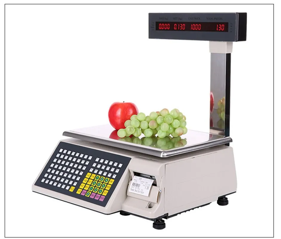 new Barcode scale Label Printing Scales Electronic retail price computing scales TM-A commercial scales