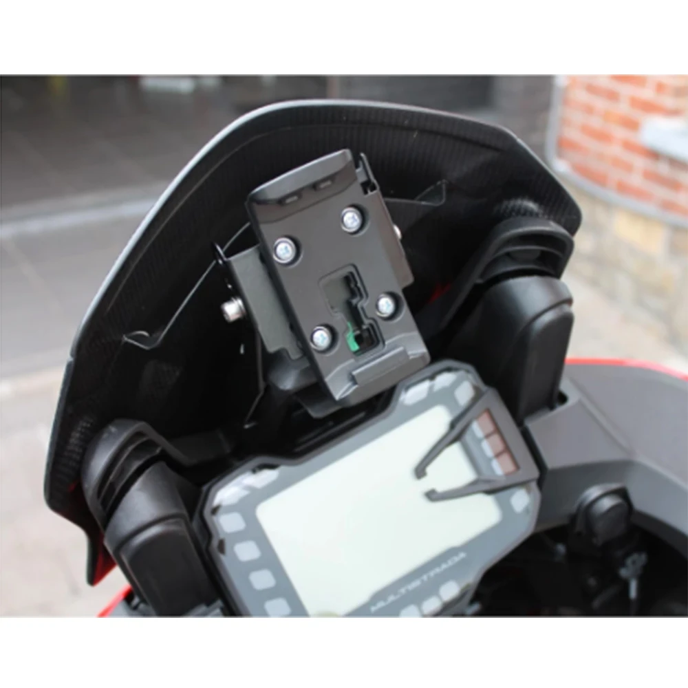 New Motorcycle Accessories USB Phone Navigation Bracket USB Charging Support For Ducati Multistrada 1200/Enduro/950 S/1260 GT