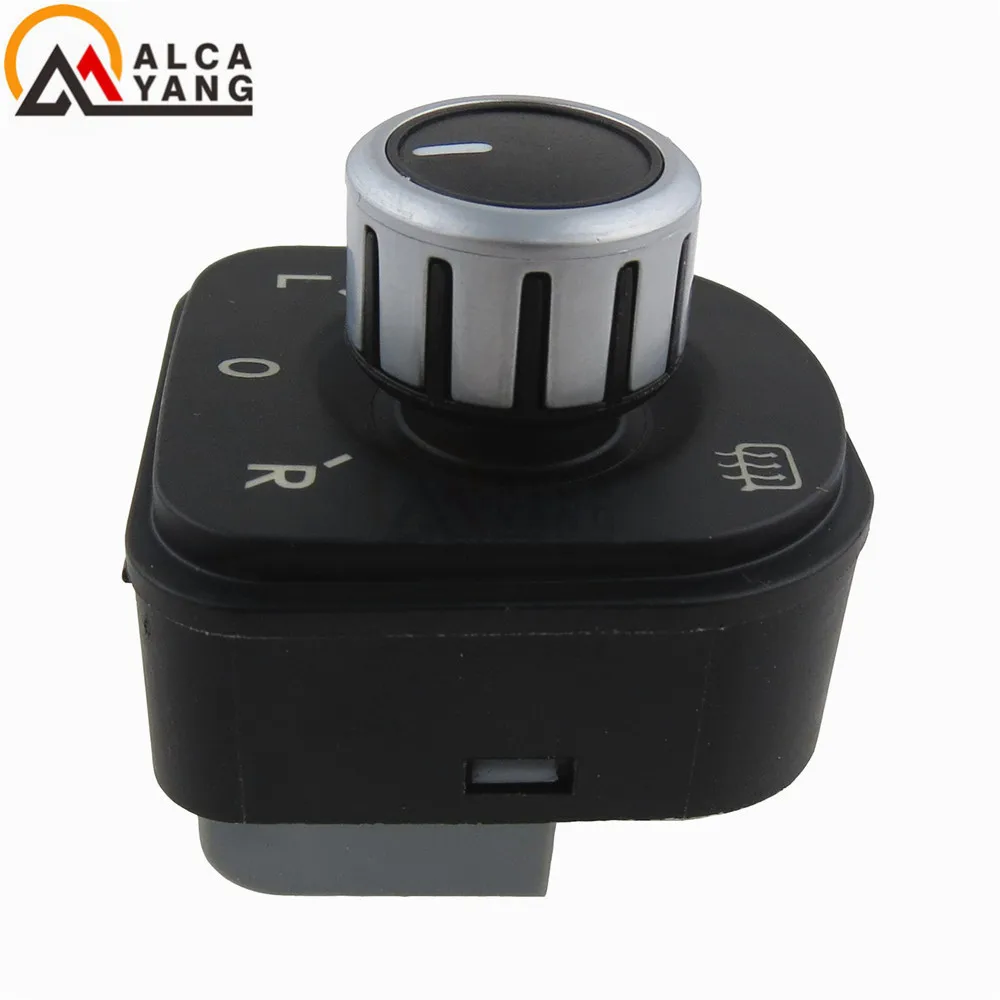 Car Side Mirror Adjustment Switch Heat Control For V*W G*olf 5 6 Mk5 6 J*etta 5 6 Passat B6 Touran SEAT