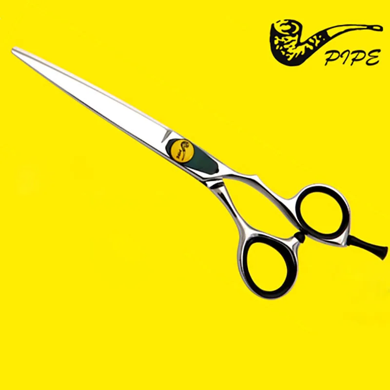 6 Inch Pipe Professional Hairdressing Scissors Set Cutting+Thinning  Scissors Barber Shears High Quality Blade Styling Tools