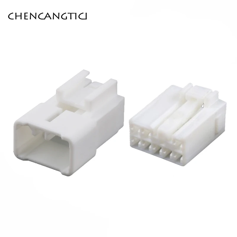 1 Set 8 Pin Auto Multimedia Navigation Power Connector Plug Car 2.2mm Male Female CD Socket For Toyota Corolla Ralink