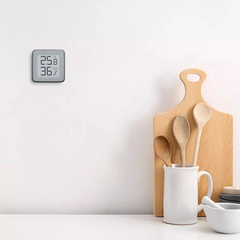Xiaomi Youpin Mijia Bluetooth Thermometer Hygrometer E-Ink Screen BT2.0 Smart Temperature Humidity Sensor Works For Mijia App