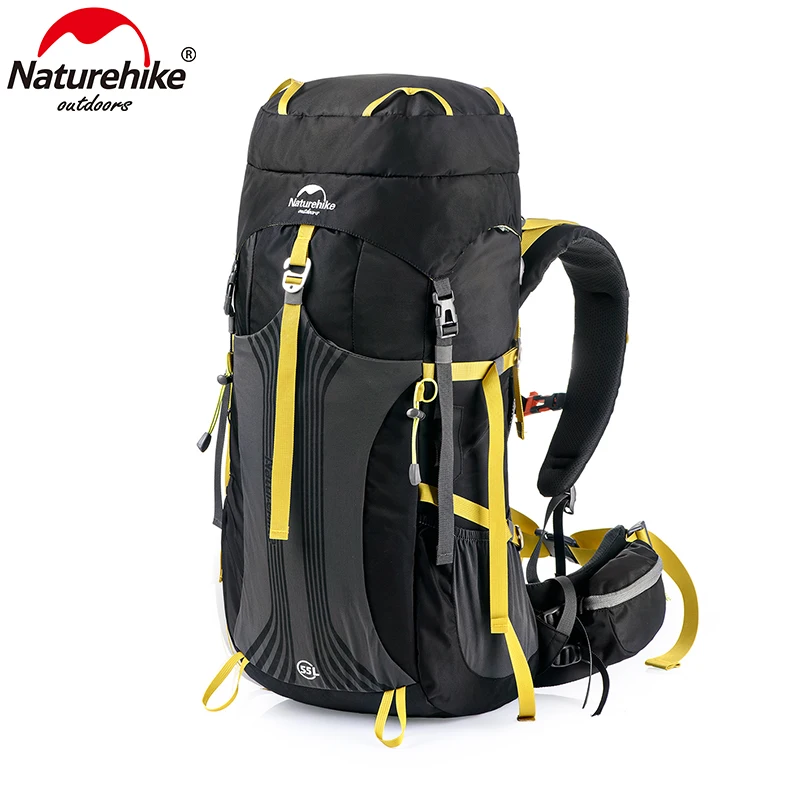 

Naturehike Climbing Professional Bag Hiking Backpack Large Capacity 45L/55L/65L Outdoor Hiking Climbing Rucksack Camping Travel