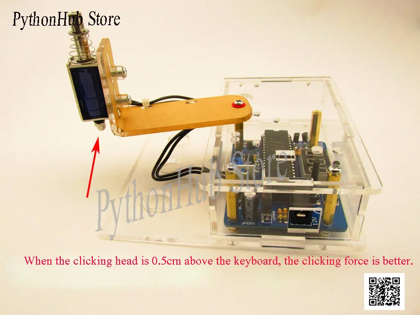 Keyboard Clicker Automatic Physics Game Aided Anti-dropping Mouse Clicker Time Adjustable Single Double Head