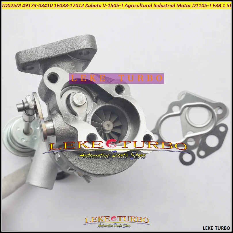 ww Turbo TD025M 49173-03410 49173-03400 49173-03420 1E038-17012 For Kubota V-1505-T Agricultural Industrial Motor D1105-T E3B