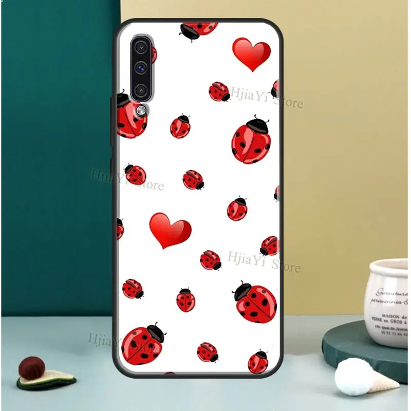 Lady Bugs Case For Samsung A71 A51 A41 A31 A11 A20 A30 S A40 A50 A70 A20e A21S A12 A32 A72 A52 Cover