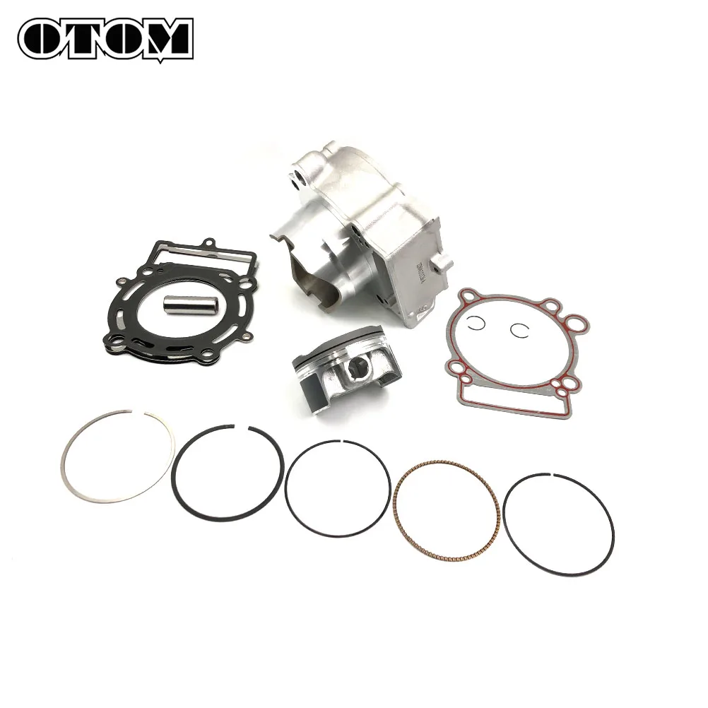 OTOM Motorcycle 77mm Big Bore Air Cylinder Box Piston Cylind Head ENGINE GASKET CONNECT ROD For ZONGSHEN NC250 250cc Parts Bikes