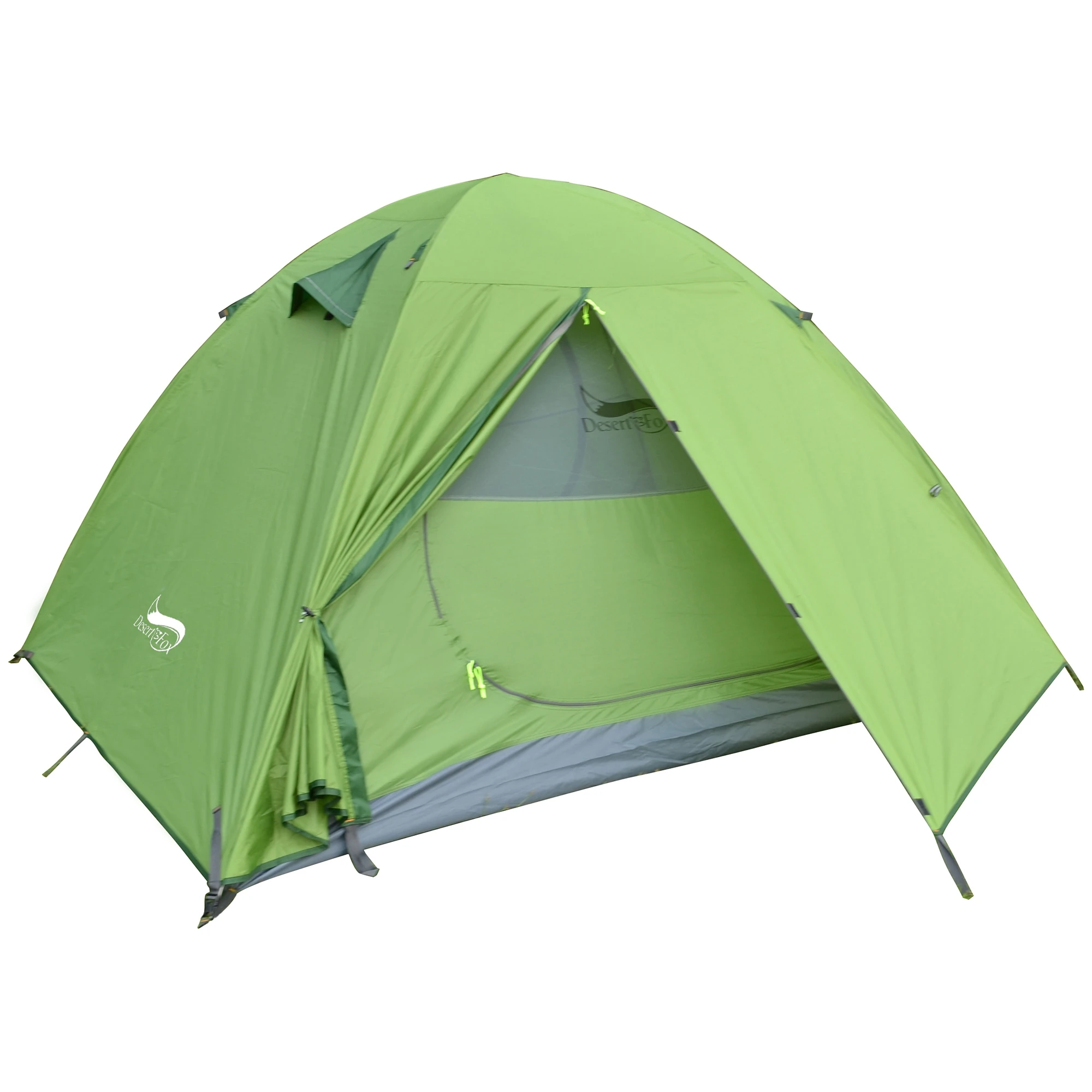 3 person tent green