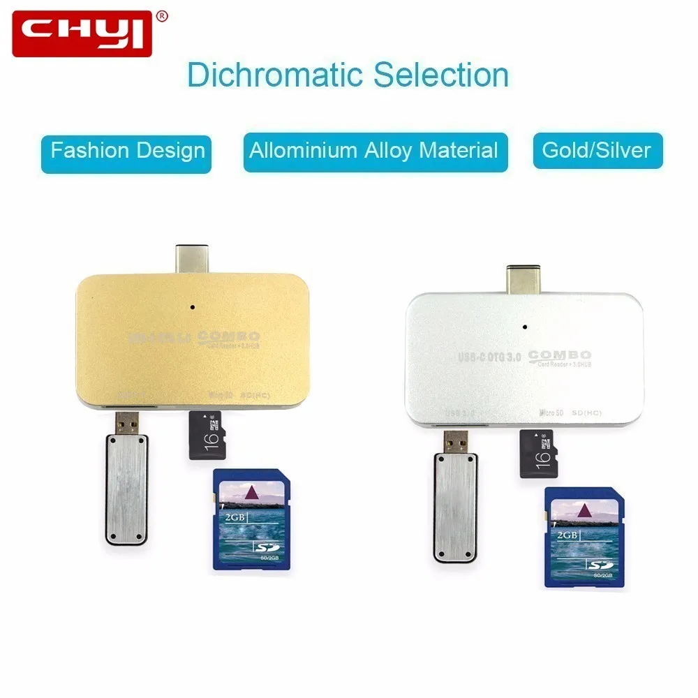 Micro Typ C USB 3.0 Hub Multi Port Combo Mini USB-C 3.0 Hab Unterstützung SD/TF Kartenleser Splitter PC Zubehör für MacBook Pro