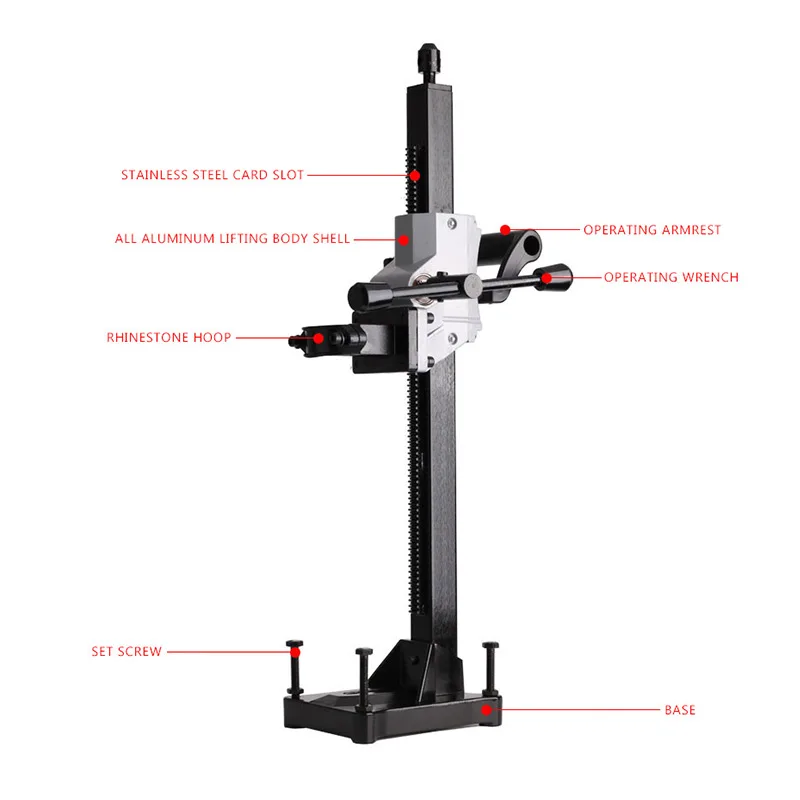 Imagem -04 - Diamante Bracket Máquina de Perfuração Alumínio Broca Titular Água Broca Stand Rack No.5 62 mm