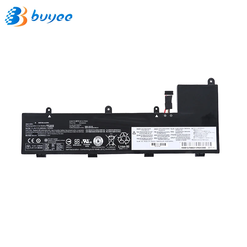 SB10J78992 00HW044 Original Laptop Battery For Lenovo ThinkPad Yoga 11E 3RD GEN 20G8-S03400 Series 00HW043 11.25V 42Wh