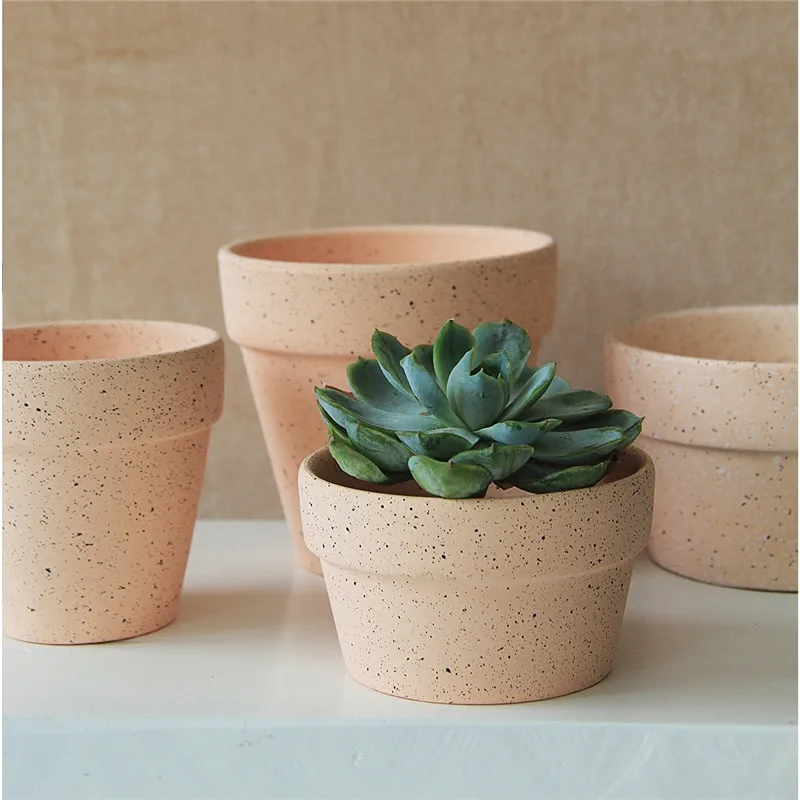 Succulent Cactus Flower Pot Ceramic Pot Nordic terracotta plant pots macetas de ceramica desk office decor doniczka ceramiczna