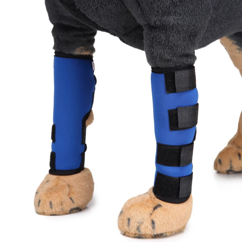 1 paar Winter Hund Knie Pads Warm Hund Hinterbein Joint Wrap Unterstützung Protector Atmungsaktive Verletzungen Erholen Beine Weichem Pet knie Pads