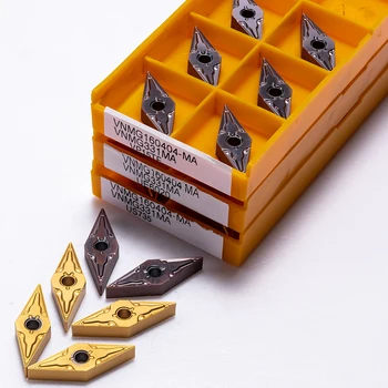 VNMG 160404   VNMG 160408   VP15TF UE6020 US735 내부 블레이드 선반 도구 알루미늄 인서트 엔드 밀링 커터 VNMG 160404 160408