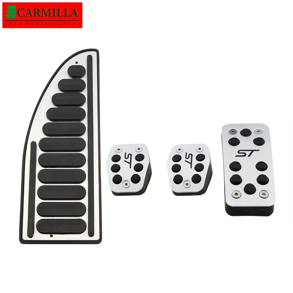 Car Pedals for Ford Focus MK2 MK3 MK4 2005 -2018 Mondeo Fusion Kuga Escape Accelerator Brake Clutch Rest Foot Pedal Accessories