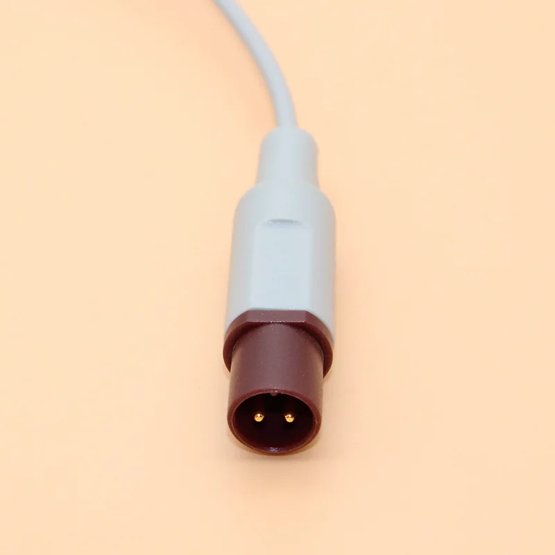 Reusable medical temperature probe for Philips monitor,adult/pediatric skin surface/esophageal/rectal TEMP sensor and adapter.