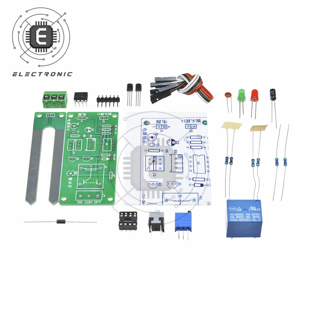 ความชื้นดิน Controller โมดูลชุดอุปกรณ์รดน้ำอัตโนมัติรดน้ำอัตโนมัติ DIY การผลิตอิเล็กทรอนิกส์ Diy ชุด