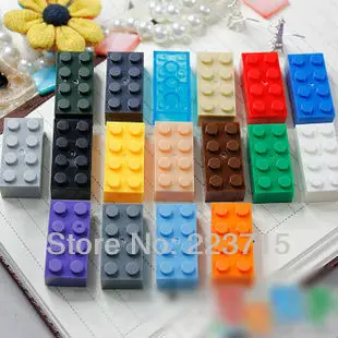 3001 20pcs*Brick 2x4* DIY enlighten block bricks,Compatible With Assembles Particles