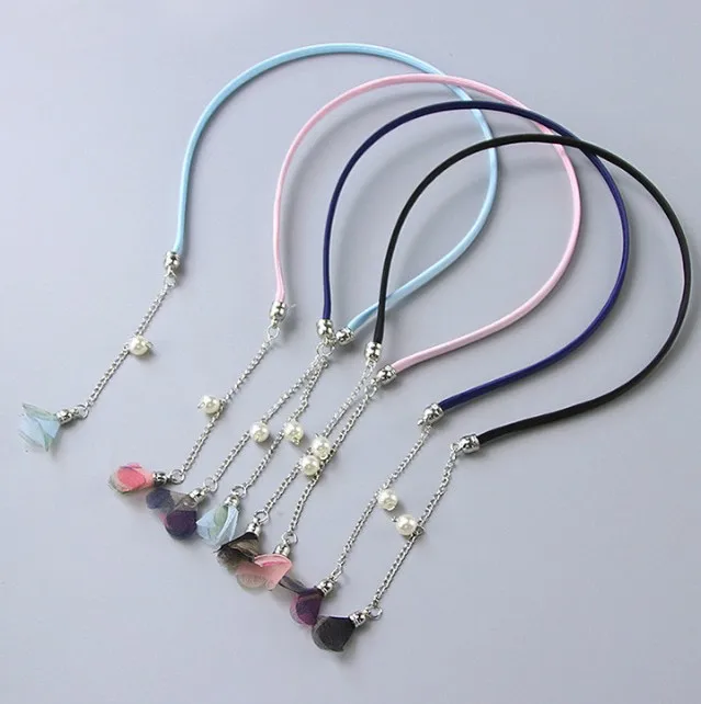 Tassel Earring Hair Hoop Novelty Women Girl Hairbands Sweet Hair Bezel Streamer Pandent Headband Fashion Hair Accessories