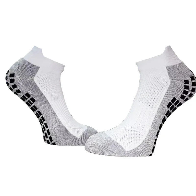 Sports Football Non-slip Silicone Sole Adults Men Women Soccer Socks Low-Top Indoor Yoga Grip Socks The Same Type As The Trusox