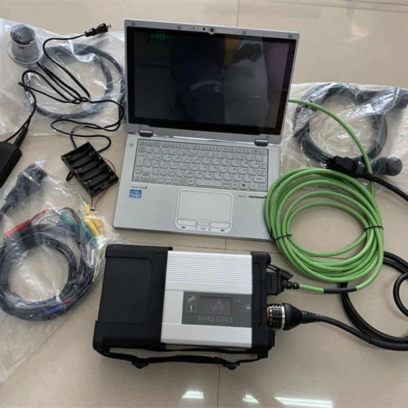 

Mb Scanner Sd Connect C5 Diagnosis with Super Ssd 240gb Software 2023.09 Laptop CF-AX2 i5 4g TOUCH SCREEN Ready to Use