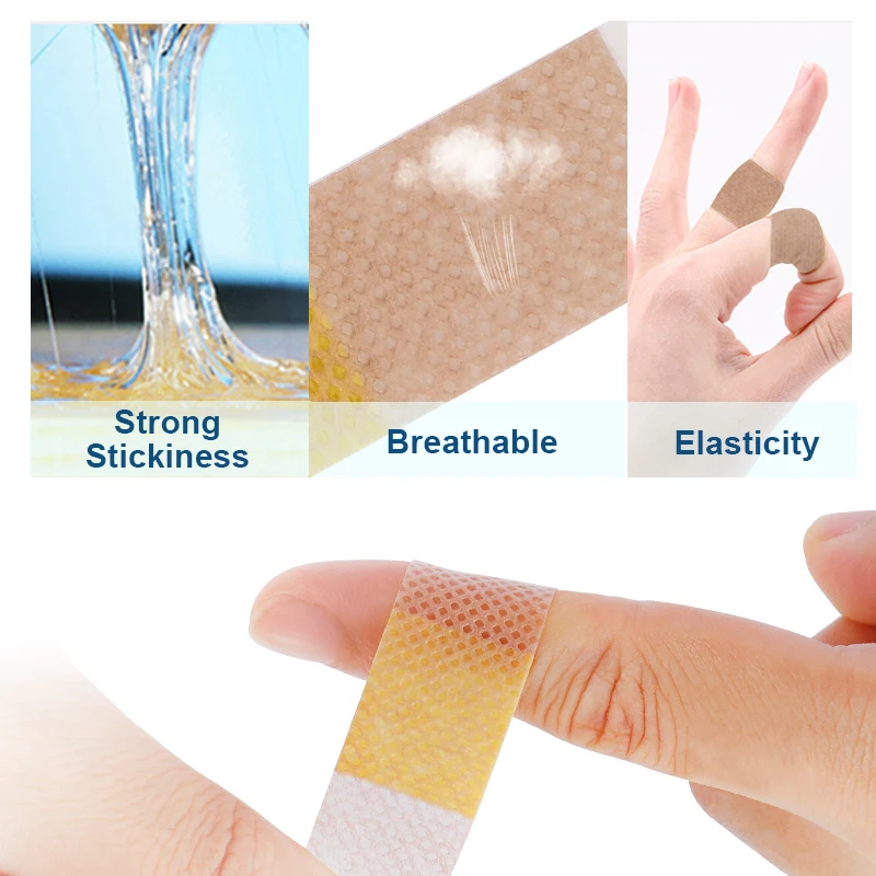 50/100/150Pcs First Aid Bandage Heel Cushion Adhesive Plaster Band Aid Wound Dressings Sterile Hemostasis Patch Sticker Z37001