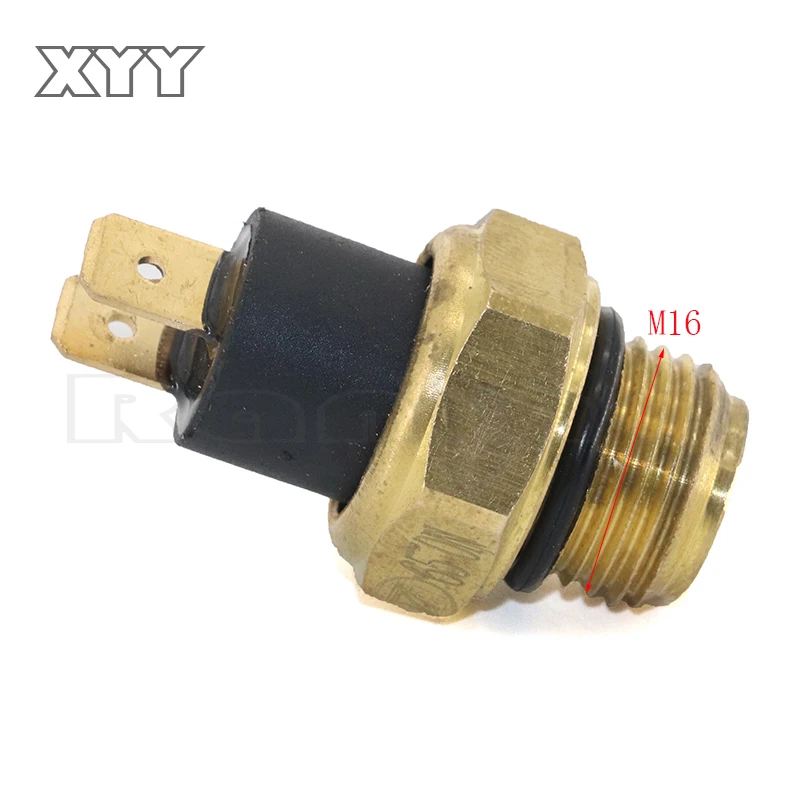 M16 65/75/80/85℃ Radiator Thermal Fan Switch Water Cooled Temperature Sensor Engine Parts For ATV Quad Scooter Motorcycle Parts