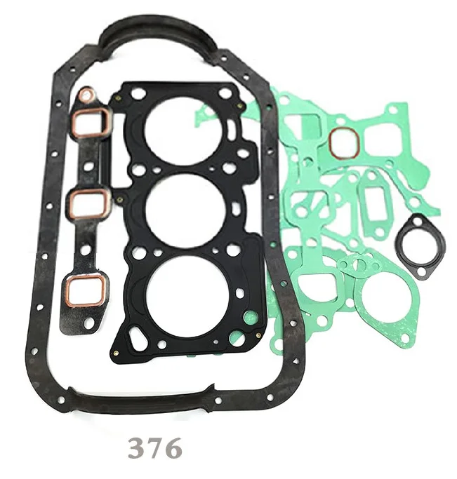 Free Shipping Diesel Engine KDE12STA KM2V80-04000 KDE280EW KM376 KD488G KDE20SS3 A Full Set Of Gasket Suit For Kipor Kama