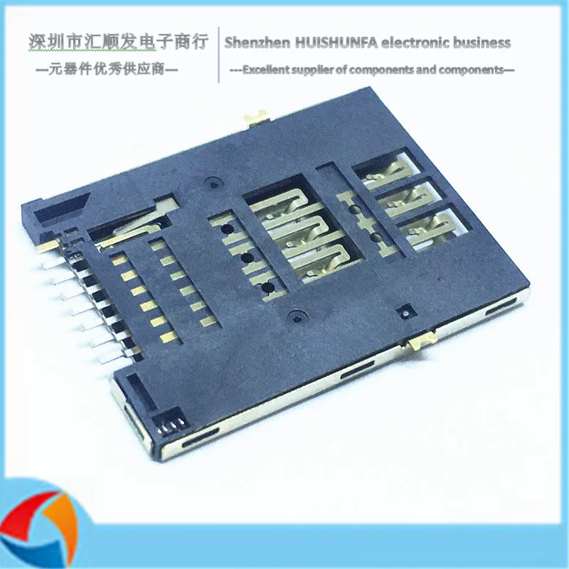 8 6p simカードリーダーとスイッチピン検出器ピン