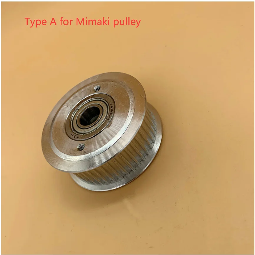 For Mimaki JV33 driven pulley gear bearing for Mimaki JV3 JV33 JV5 JV22 JV4 TS5 CJV30 TS34 printer DX5 head motor tower pulley