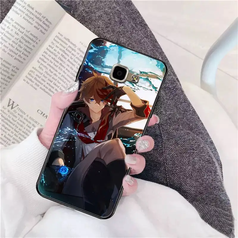 MaiYaCa Anime Genshin Impact Tartaglia Phone Case for Samsung A51 01 50 71 21S 70 10 31 40 30 20E 11 A7 2018