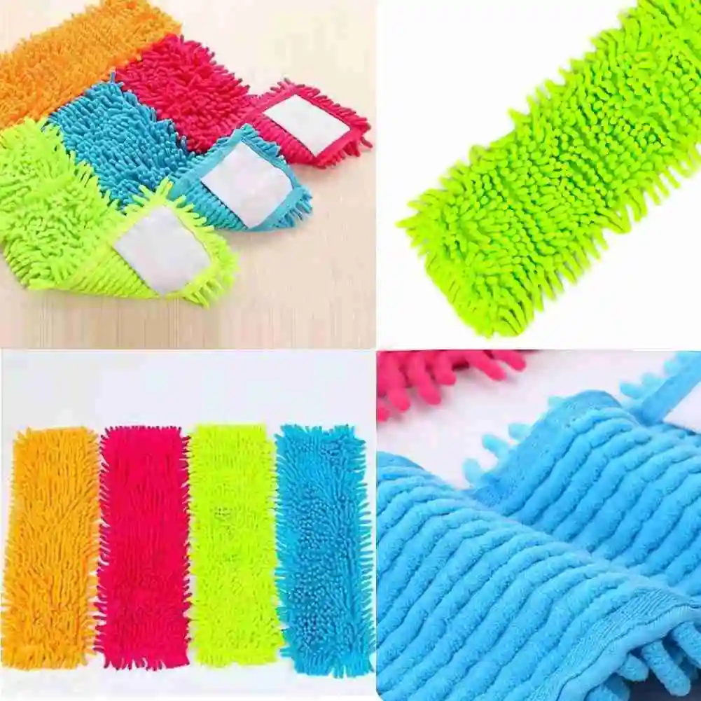 40*12cm Mop Replacement Head For Wash Floor Cleaning Cloth Microfiber Self Wring Pads Rags For Xiaomi Carbon Towel Accessories