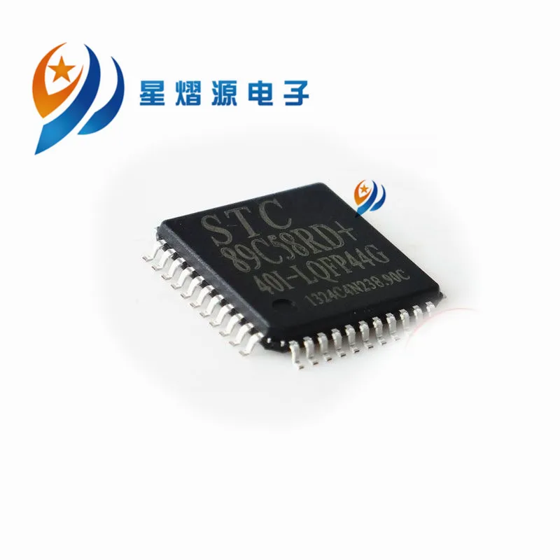 10Pcs STC89C58RD + 40I-LQFP44G ใหม่ในสต็อก