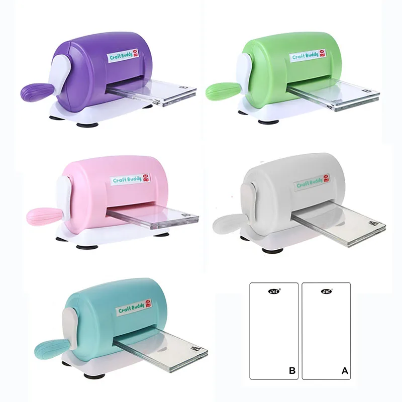 5 Colors Craft Buddy Die Cutting Machine For DIY Scrapbooking Embossing Crafts Paper Card Making Handcraft Die-Cut Mini Machine