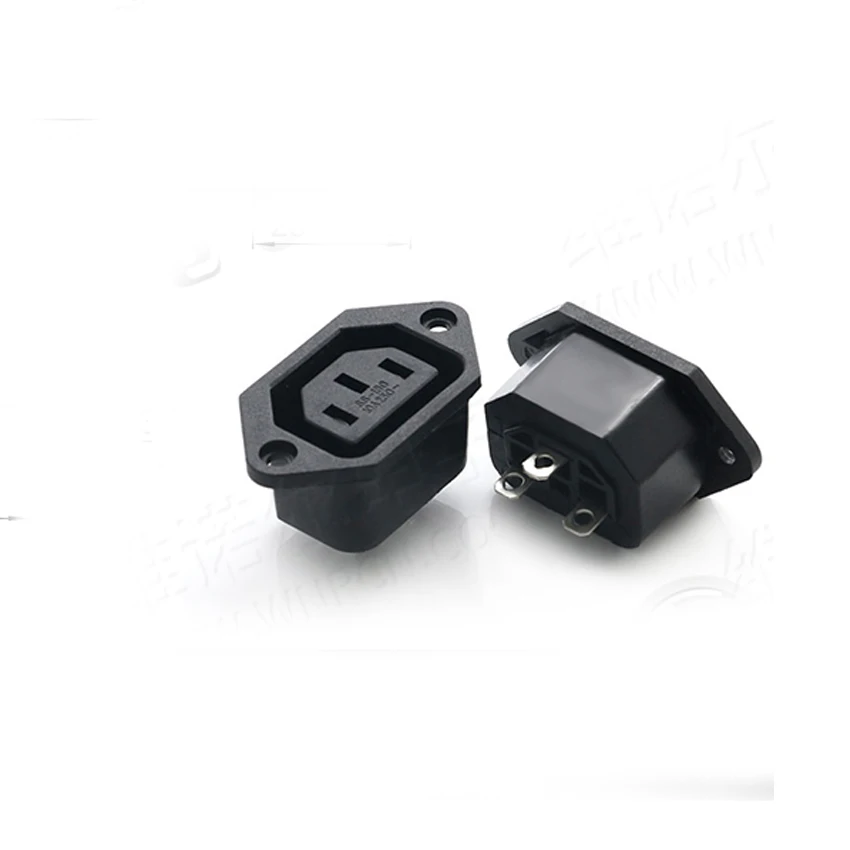 

10PCS/Lot AC-06 DC Power Female Socket/Jack Outlet Connector 10A 250V