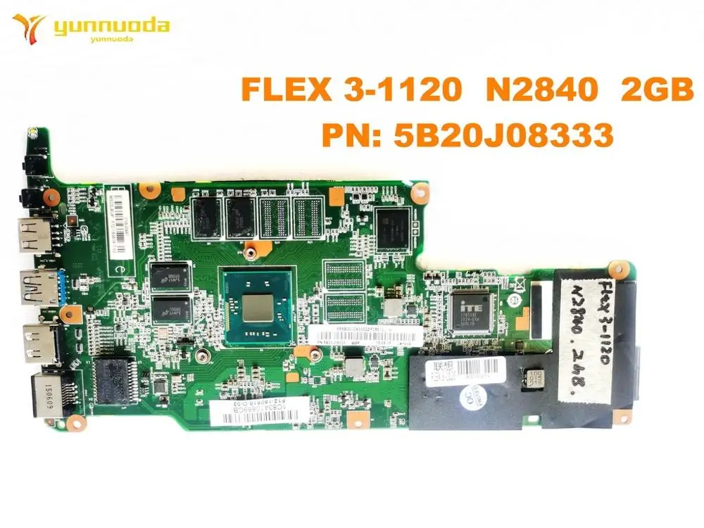 BM5455 for Lenovo FLEX 3-1120 laptop motherboard For N2840 CPU 2GB RAM PN 5B20J08333 tested good