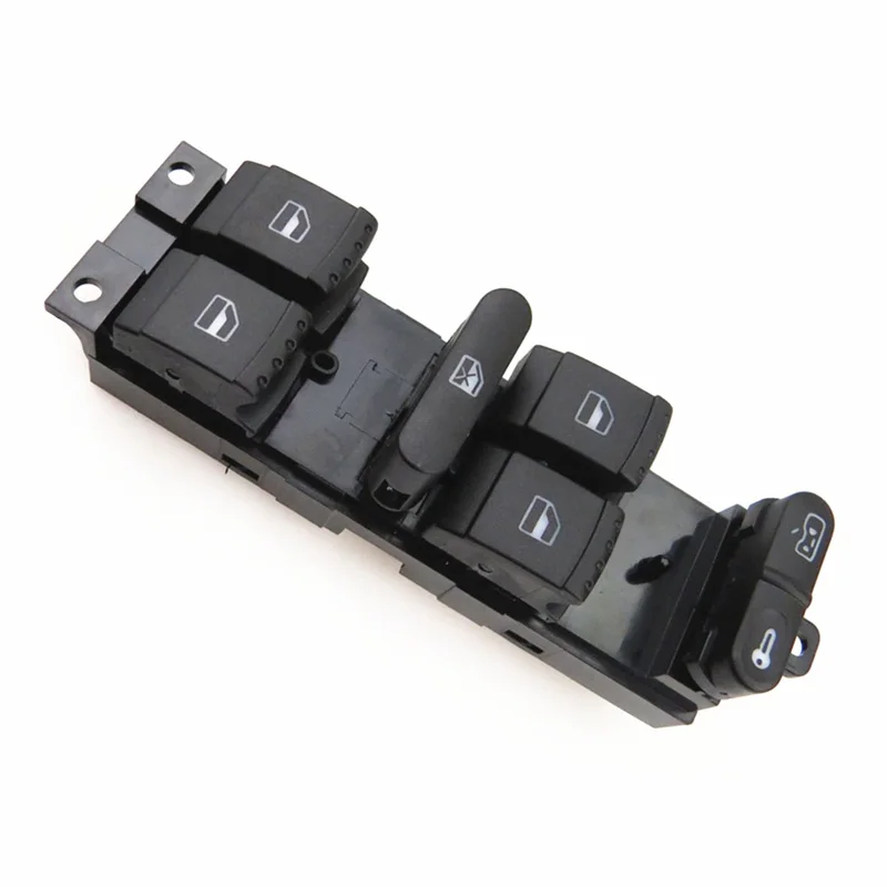 Pulsante interruttore alzacristalli elettrici lato conducente lato conducente interno auto per Passat B5 Bora Golf 4 MK4 Seat Leon Toledo 1J4959857D