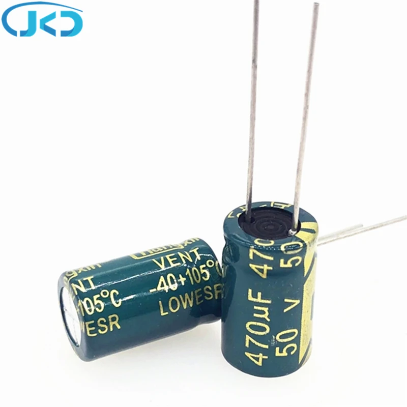 20pcs/lot 50V 470UF 10*16mm high frequency low impedance aluminum electrolytic capacitor 470uf 50V 20%