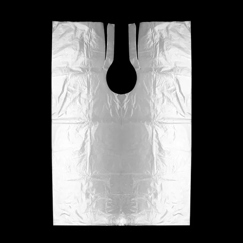 100/200/300 Uds capa de peluquería desechable corte de pelo capa de peluquero transparente chal para teñir el cabello 60*90cm